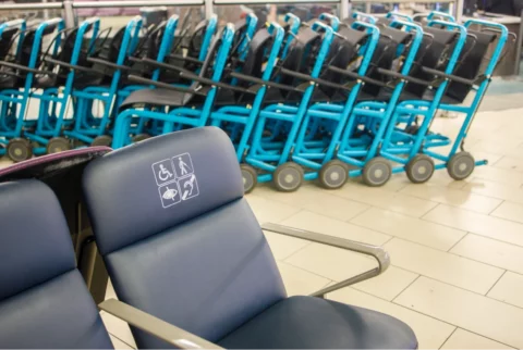 assistance à l'aéroport